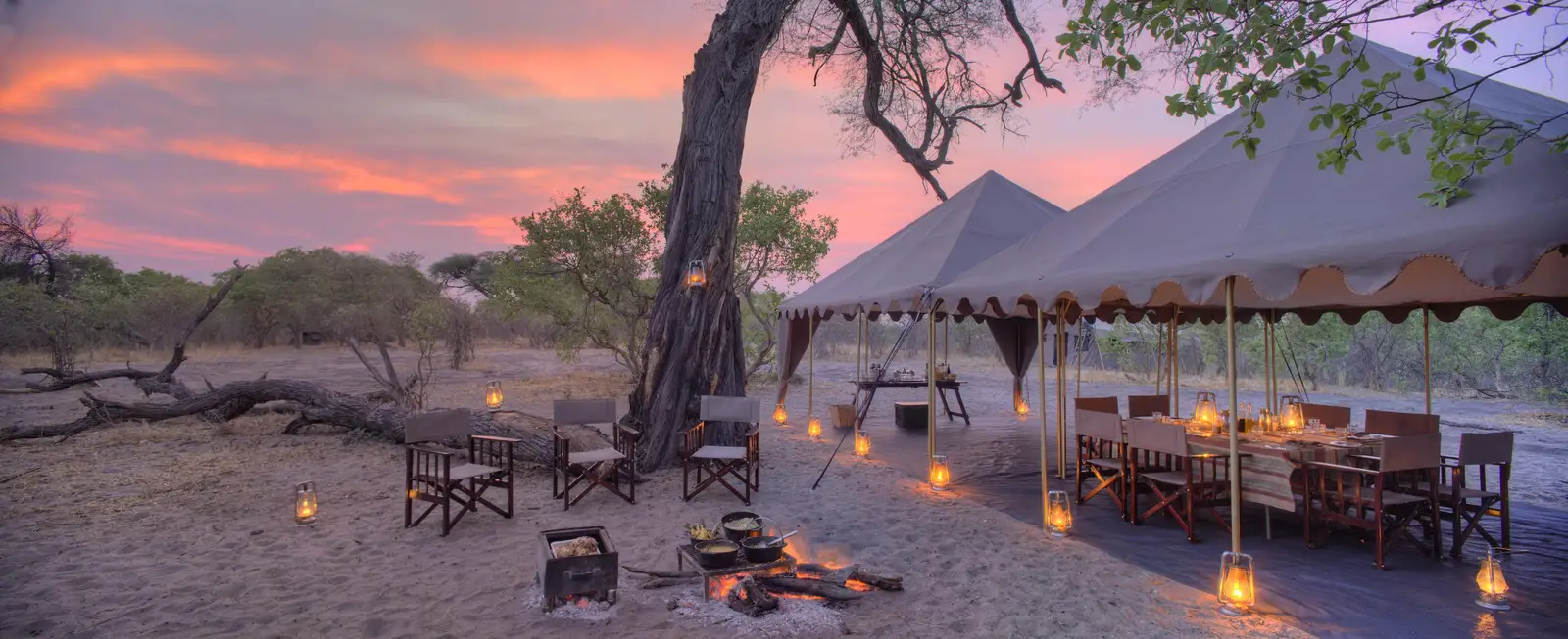 AndBeyond Savute Under Canvas safari lodge in Chobe National Park